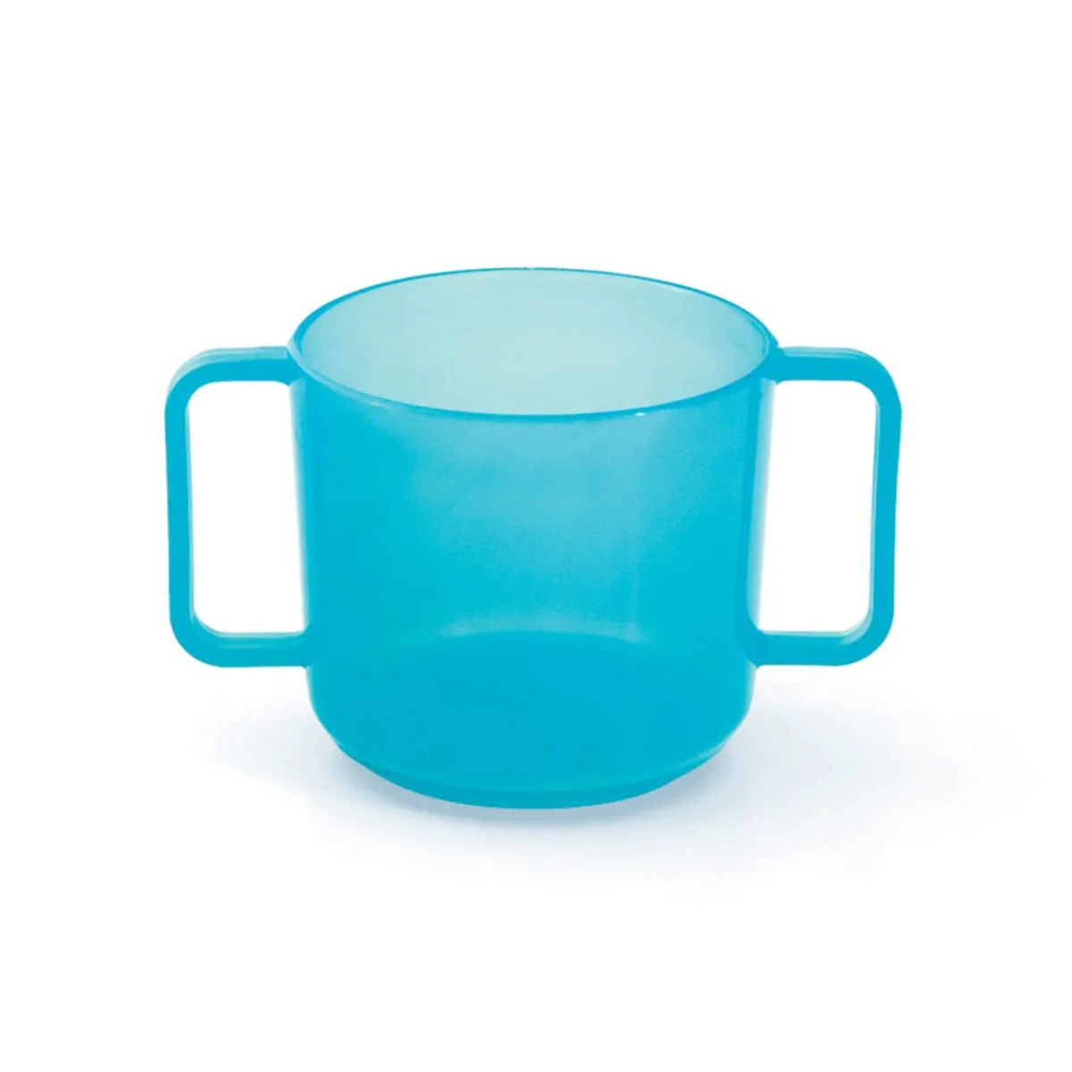 Tasse avec anses rond bleu polypropylène (pp) 20 cl Vaisselle Enfance - PLASTOREX Hot