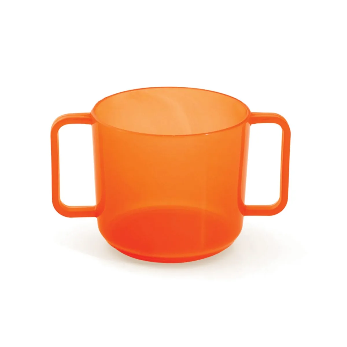 Tasse avec anses rond orange polypropylène (pp) 20 cl Vaisselle Enfance - PLASTOREX Clearance