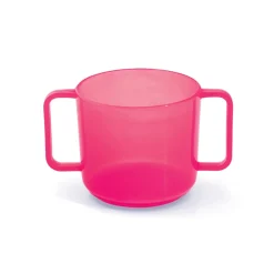 Tasse avec anses rond rouge polypropylène (pp) 20 cl Vaisselle Enfance - PLASTOREX Best
