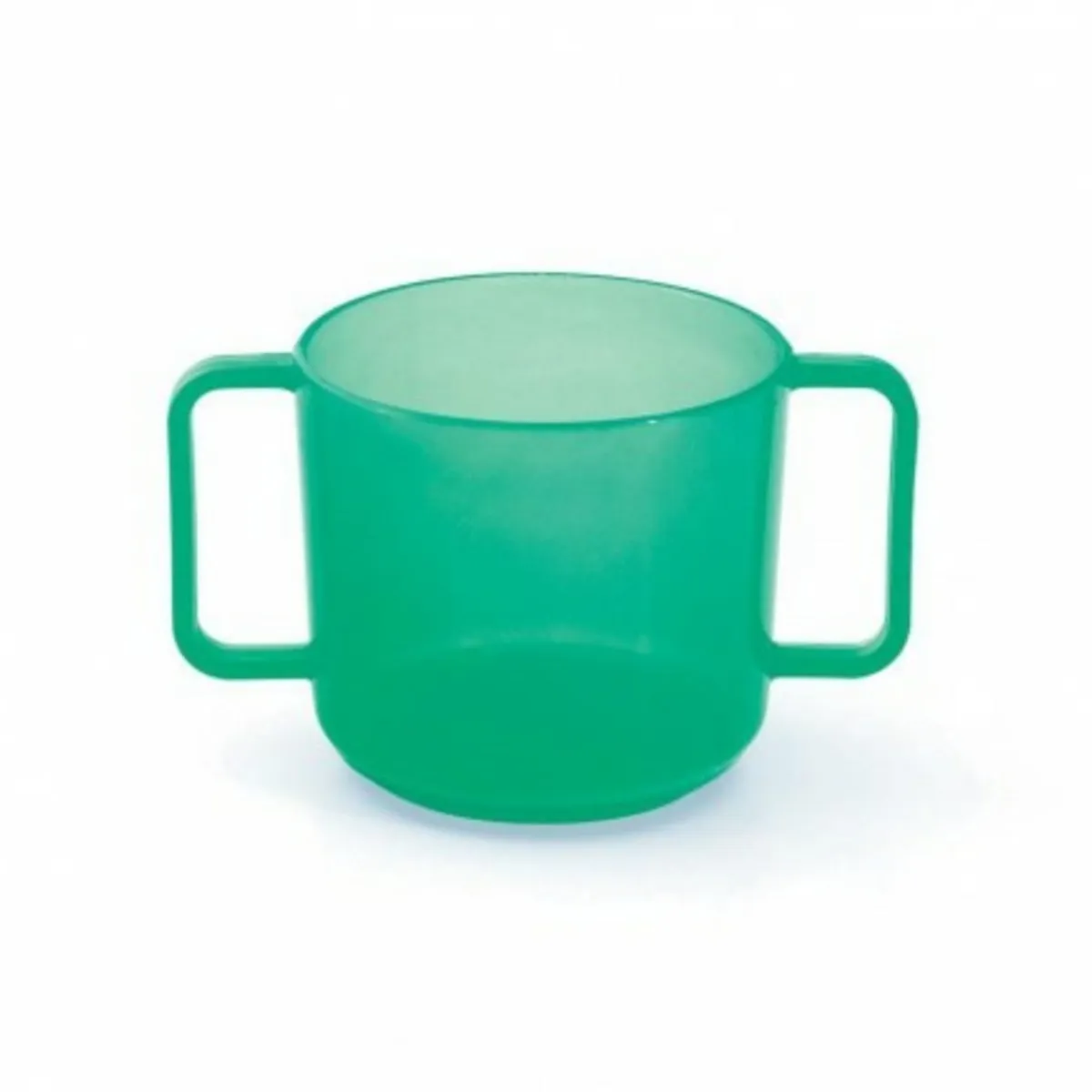 Tasse avec anses rond vert polypropylène (pp) 20 cl Vaisselle Enfance - PLASTOREX Best