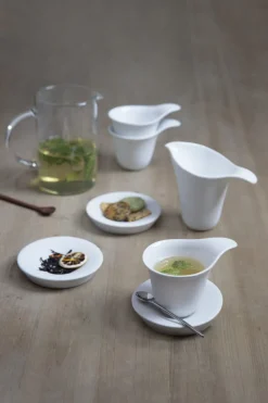 COOKPLAY Tasse blanc porcelaine 6 cl Ø 6,5 cm Fly Best