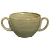 Tasse à bouillon Emerald porcelaine vitrifiée 28 cl Ø 10,5 cm stone Spot - RAK Outlet