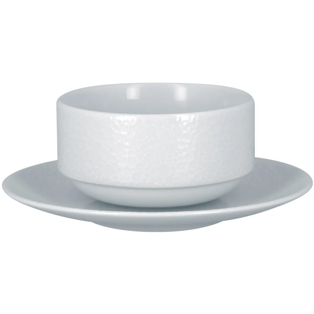 RAK Tasse à bouillon sans anse rond blanc porcelaine 30 cl Ø 10,5 cm Charm Outlet