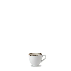 Tasse à café blanc porcelaine vitrifiée 10 cl Ø 6,5 cm Harvest - DUDSON Outlet