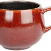 Tasse à café brun porcelaine 19 cl Ø 7 cm Elements Maroon - PROOF Sale