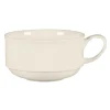 RAK Tasse à café empilable rond blanc porcelaine bone china 16 cl Ø 8,8 cm Bravura Discount