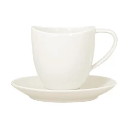 RAK Tasse à café ivoire porcelaine vitrifiée 15 cl Ø 7 cm Swirls Outlet