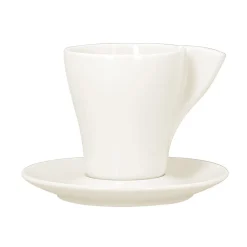 RAK Tasse à café ivoire porcelaine vitrifiée 14,5 cl Ø 7 cm Swirls Sale