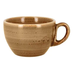 RAK Tasse à café marron porcelaine vitrifiée 23 cl Ø 9 cm Twirl