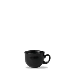 DUDSON Tasse à café noir porcelaine 28 cl Ø 9,7 cm Evo Jet New