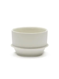 Tasse à café rond Alabaster porcelaine 20 cl Ø 9 cm Dune - SERAX Hot