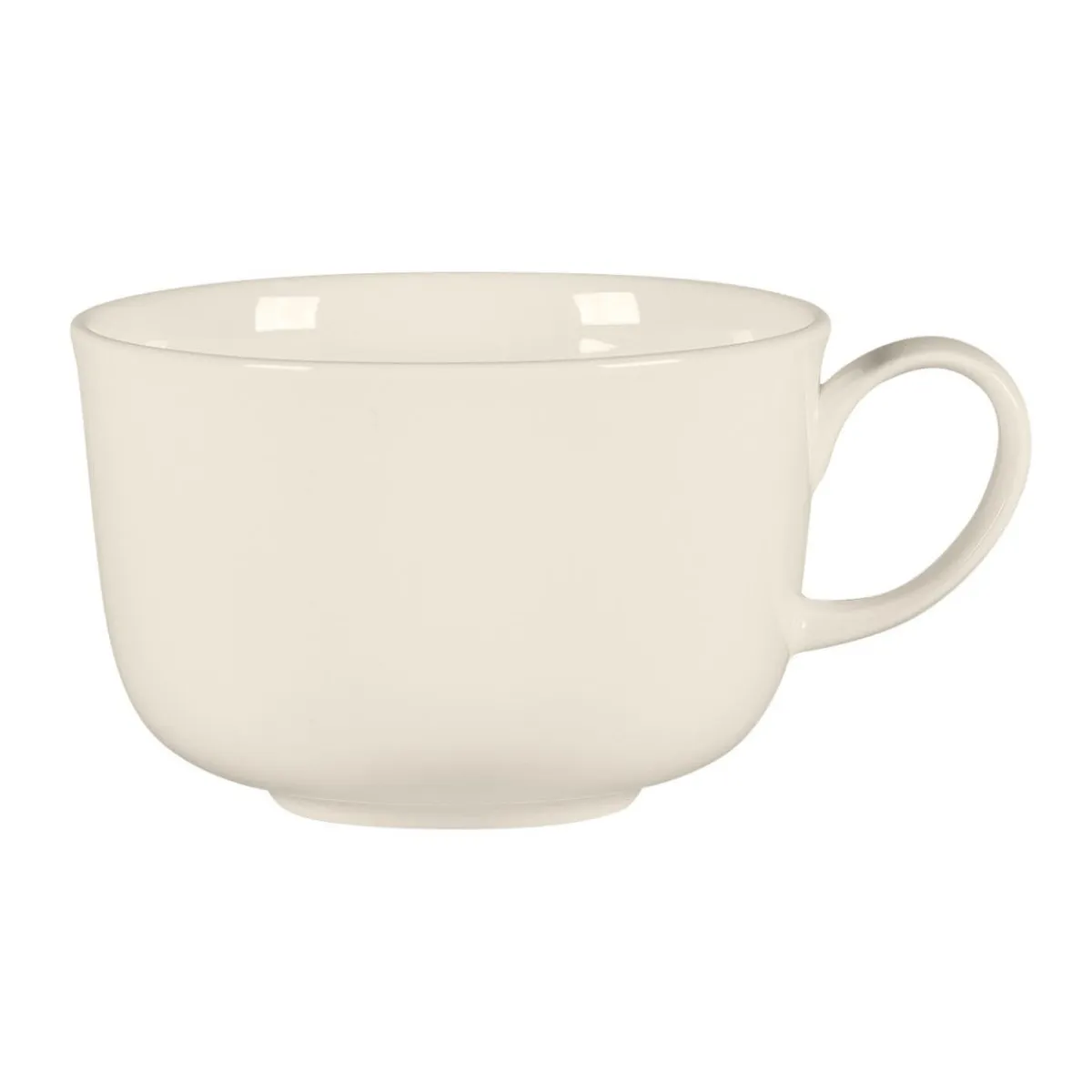 Tasse à café rond blanc porcelaine bone china 19,8 cl Ø 8,8 cm Bravura - RAK Discount