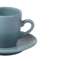 Tasse à café rond bleu Grès 11 cl Ø 6,4 cm Pulse - ESSENTIALS COLLECTION Sale