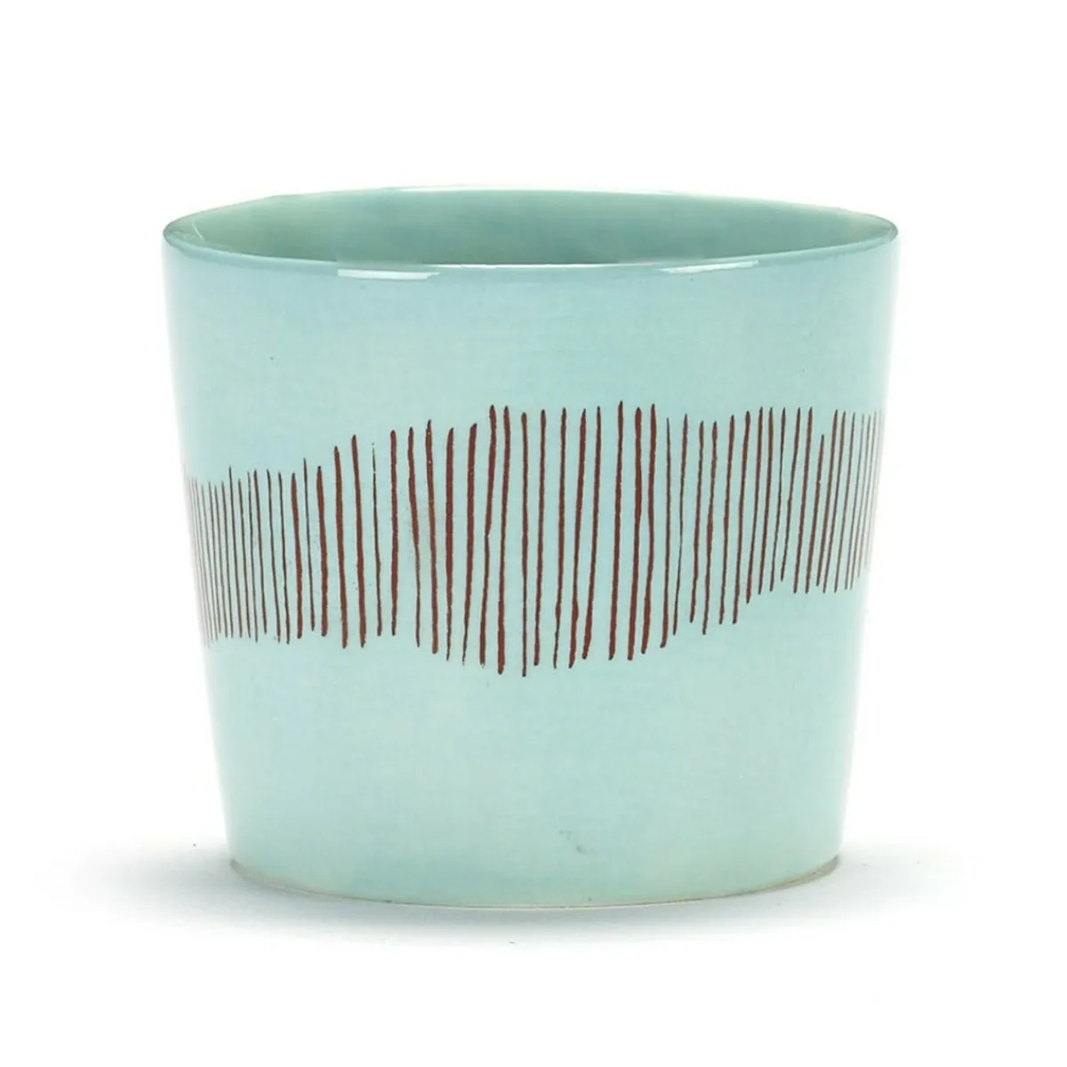 SERAX Tasse à café rond bleu grès émaillé 15 cl Ø 7 cm Feast By Ottolenghi Clearance