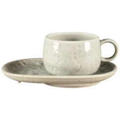 RAK Tasse à café rond céladon porcelaine vitrifiée 30 cl Ø 9 cm Krush Discount