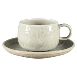 RAK Tasse à café rond céladon porcelaine vitrifiée 30 cl Ø 9 cm Krush Discount