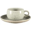 Tasse à café rond céladon porcelaine vitrifiée 25 cl Ø 9 cm Krush - RAK Discount
