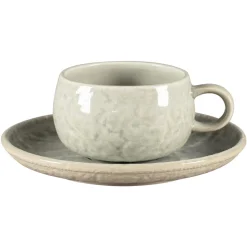 Tasse à café rond céladon porcelaine vitrifiée 25 cl Ø 9 cm Krush - RAK Discount