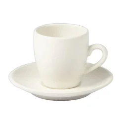 ESSENTIALS COLLECTION Tasse à café rond crème Grès 11 cl Ø 6,4 cm Pulse Outlet
