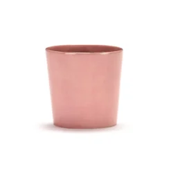 Tasse à café rond delicious pink grès émaillé 25 cl Ø 7,5 cm Feast By Ottolenghi - SERAX New