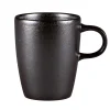 Tasse à café rond Forge porcelaine vitrifiée 20 cl Ø 7 cm stone Ease - RAK Discount