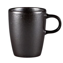 Tasse à café rond Forge porcelaine vitrifiée 20 cl Ø 7 cm stone Ease - RAK Discount