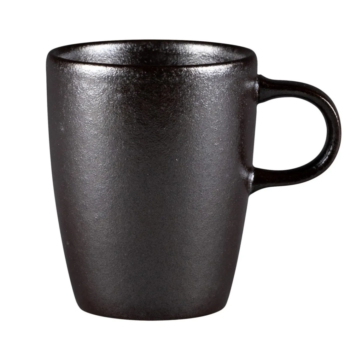 Tasse à café rond Forge porcelaine vitrifiée 20 cl Ø 7 cm stone Ease - RAK Discount