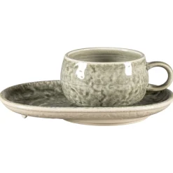 Tasse à café rond Sage porcelaine vitrifiée 25 cl Ø 9 cm Krush - RAK