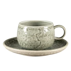 Tasse à café rond Sage porcelaine vitrifiée 30 cl Ø 9 cm Krush - RAK Hot