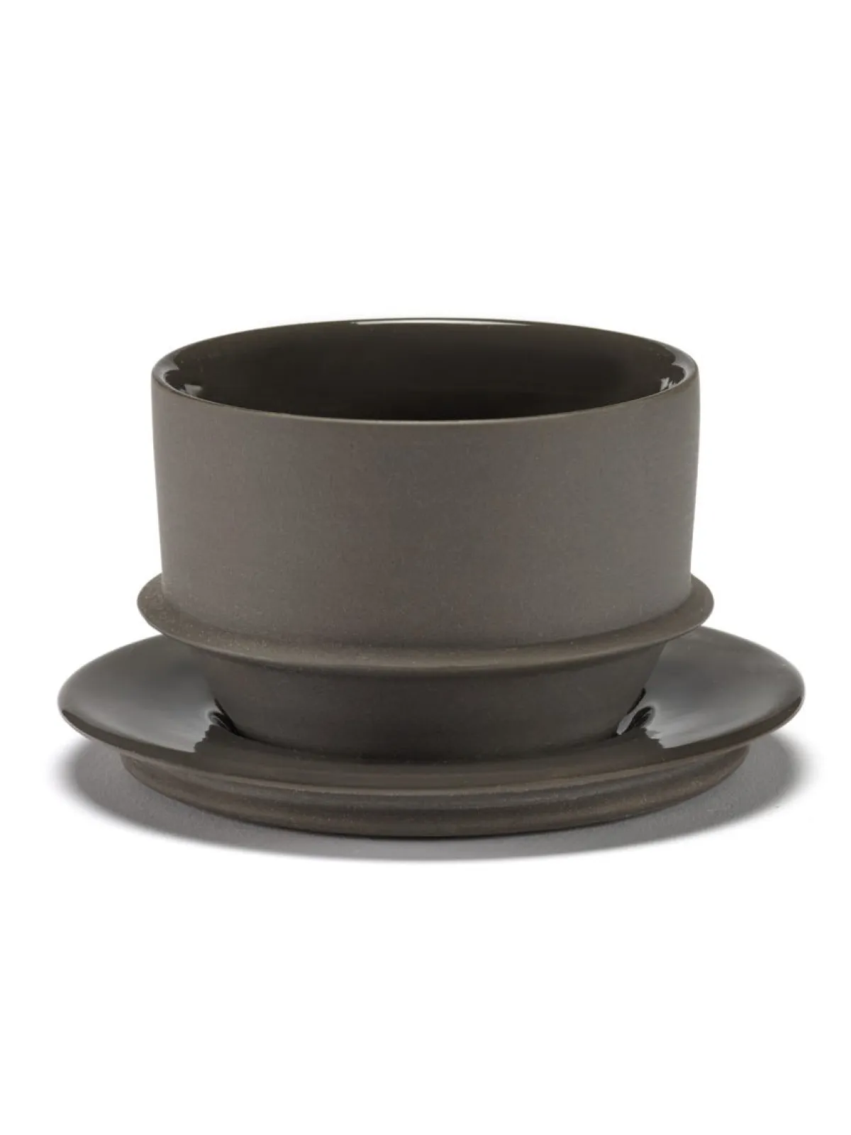 SERAX Tasse à café rond Slate porcelaine 20 cl Ø 9 cm Dune Discount