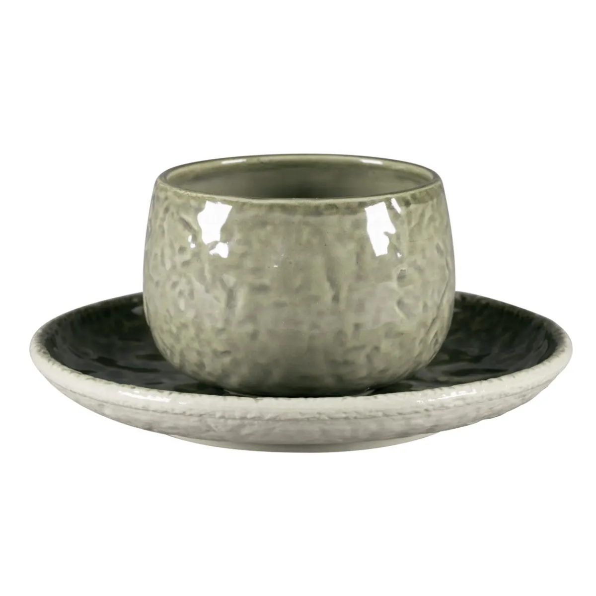 RAK Tasse à café rond steel porcelaine vitrifiée 30 cl Ø 9 cm Krush New