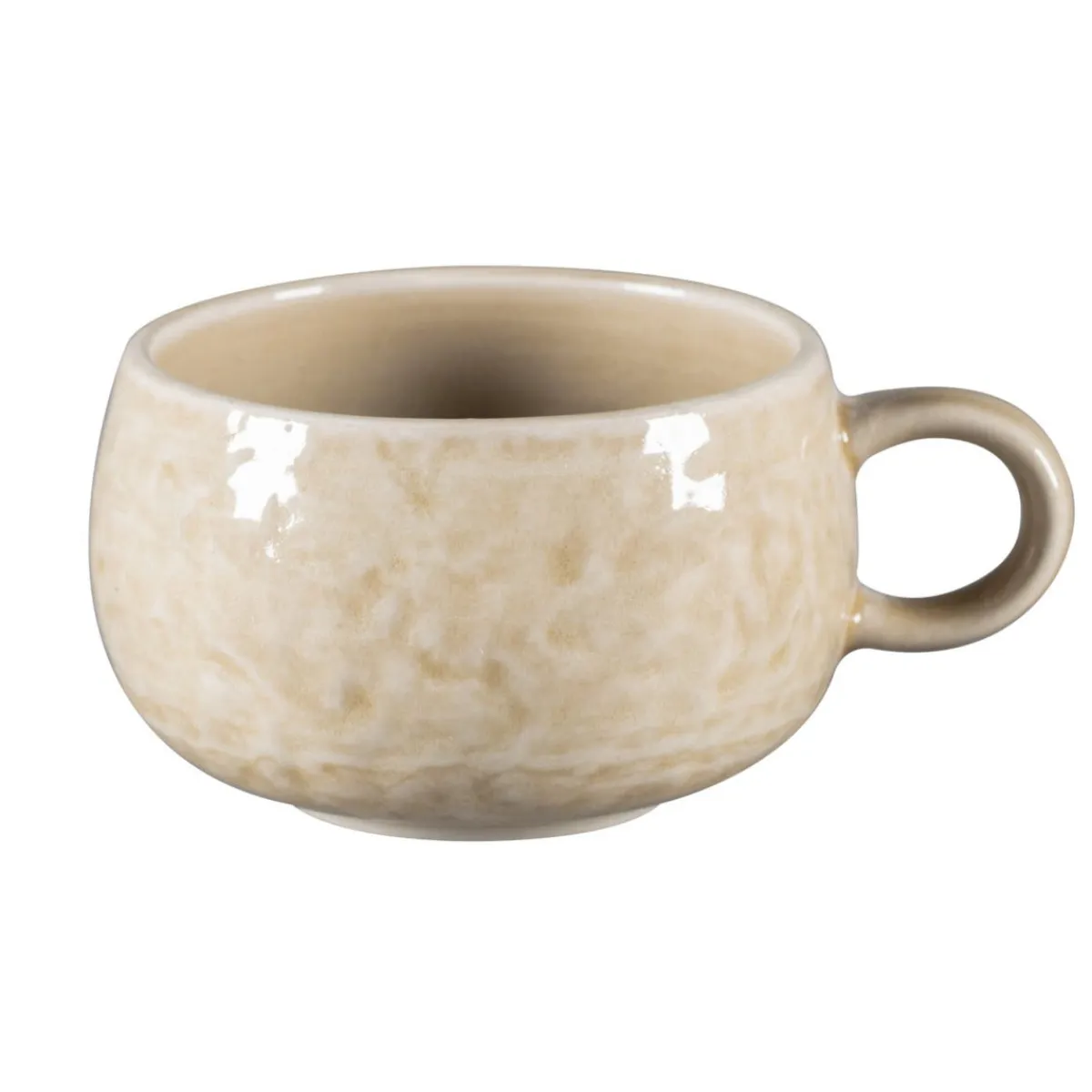 RAK Tasse à café rond vanilla porcelaine vitrifiée 25 cl Ø 9 cm Krush New