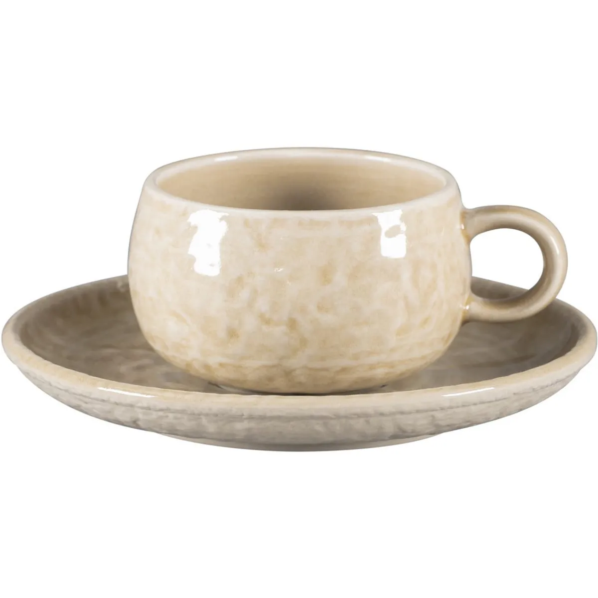 RAK Tasse à café rond vanilla porcelaine vitrifiée 25 cl Ø 9 cm Krush New