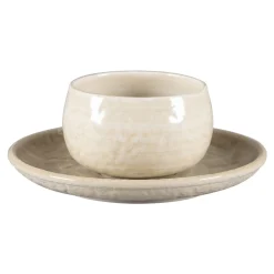 Tasse à café rond vanilla porcelaine vitrifiée 25 cl Ø 9 cm Krush - RAK Best
