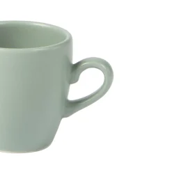 Tasse à café rond vert Grès 11 cl Ø 6,4 cm Pulse - ESSENTIALS COLLECTION Online