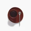Tasse à café sans anse rond Venetian red grès émaillé 13 cl Ø 7 cm La Mère - SERAX Online