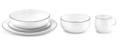 Tasse à café / thé rond blanc porcelaine 20 cl Ø 10,5 cm Yaka - MEDARD DE NOBLAT Best