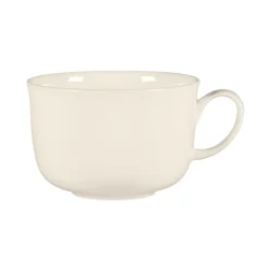 Tasse à café / thé rond blanc porcelaine bone china 21,3 cl Ø 8,6 cm Bravura - RAK Clearance