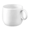 Tasse à café / thé rond blanc porcelaine 20 cl Ø 10,5 cm Yaka - MEDARD DE NOBLAT New