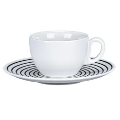 Tasse à café / thé rond Hypnotic porcelaine 23 cl Ø 9,1 cm Hypnotic - RAK Outlet