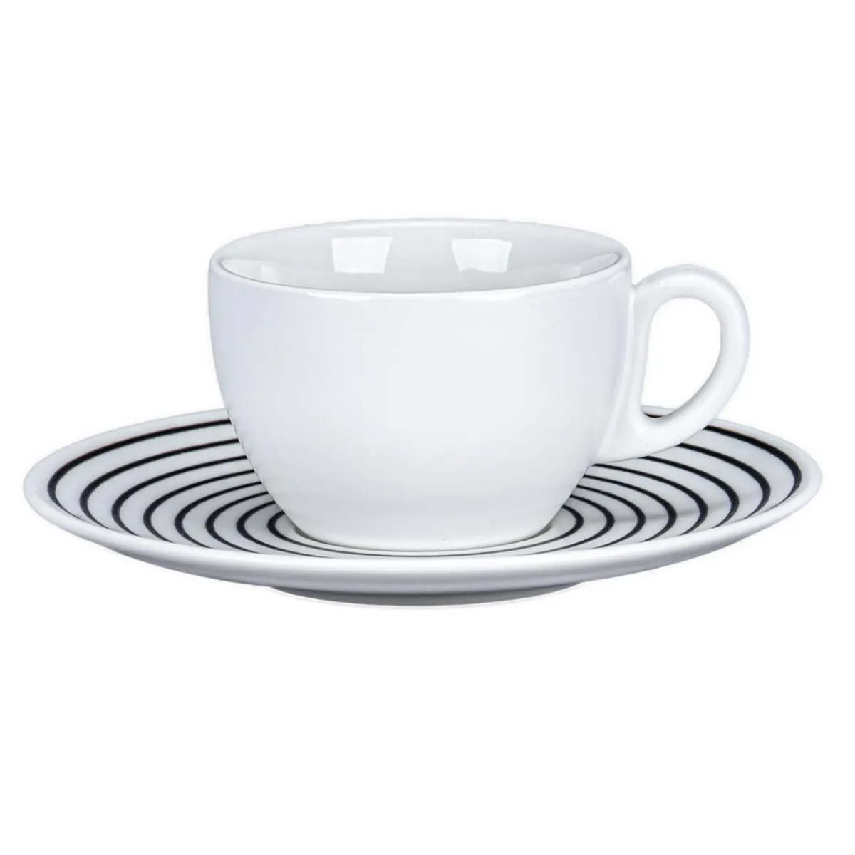 Tasse à café / thé rond Hypnotic porcelaine 23 cl Ø 9,1 cm Hypnotic - RAK Outlet