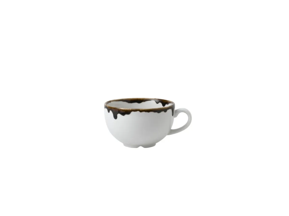 DUDSON Tasse à cappuccino blanc porcelaine vitrifiée 34 cl Ø 11 cm Harvest Online