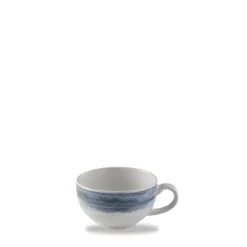 DUDSON Tasse à cappuccino bleu porcelaine vitrifiée 22,7 cl Ø 9,5 cm Finca Limestone Hot