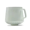 Tasse à cappuccino rond vert porcelaine bone china Ø 8,5 cm Nido - SERAX Online
