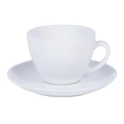PRO.MUNDI Tasse à cappuccino / thé rond blanc porcelaine 20 cl Ø 9 cm Emotions Clearance