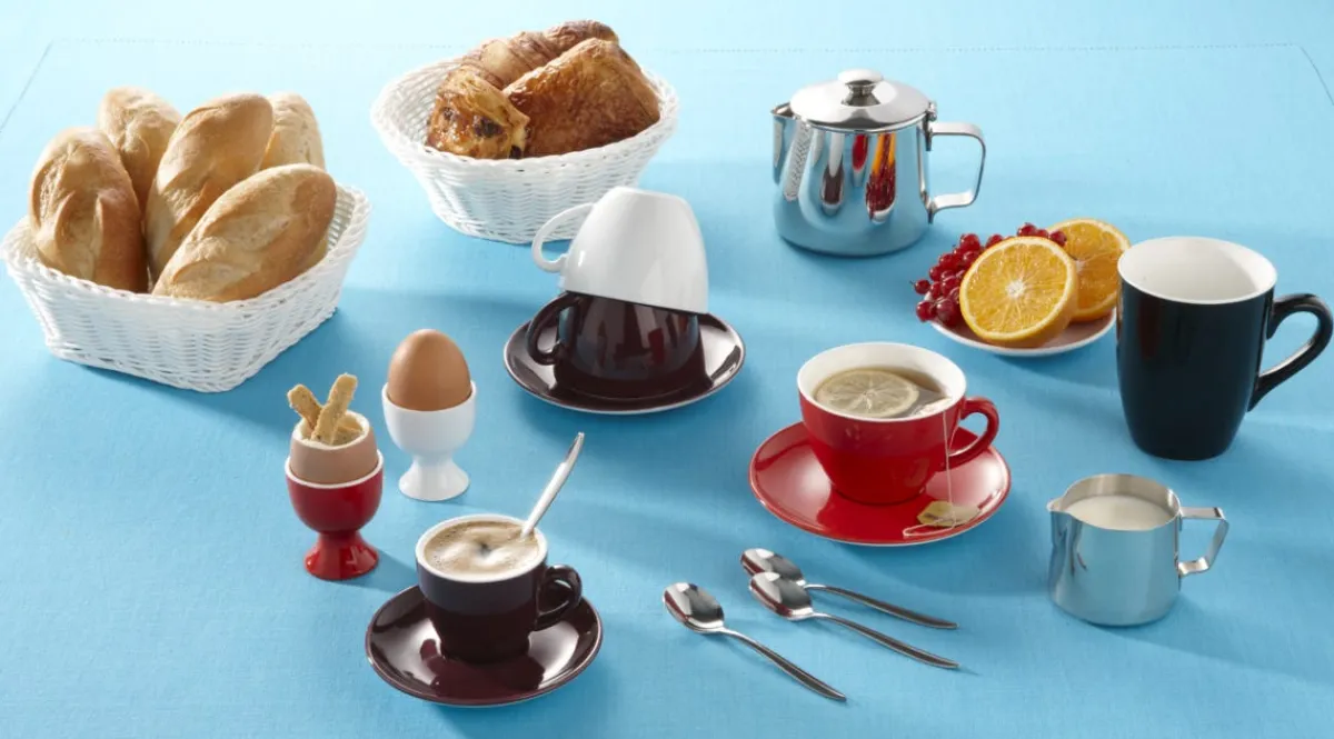 Tasse à cappuccino / thé rond noir porcelaine 20 cl Ø 9 cm Emotions - PRO.MUNDI Sale