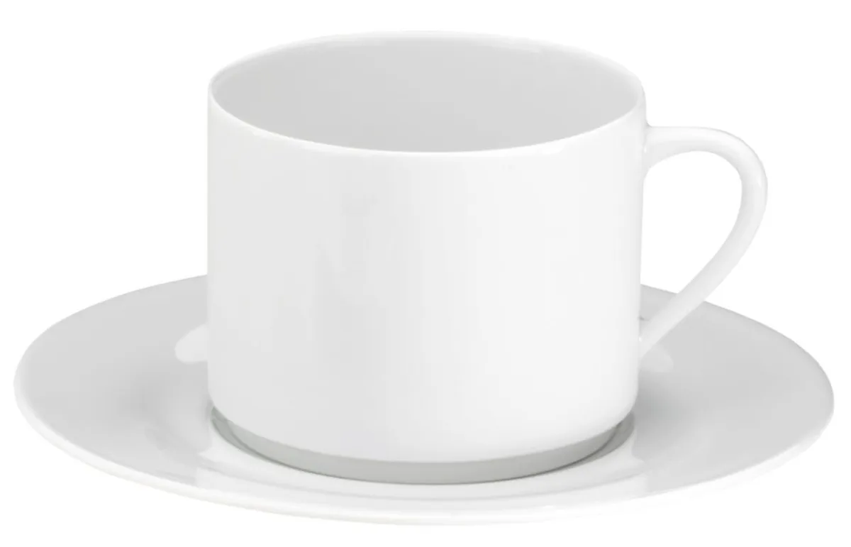 Tasse à déjeuner blanc porcelaine pillénium 30 cl Valencay - PILLIVUYT Online