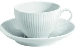 PILLIVUYT Tasse à déjeuner blanc porcelaine culinaire 29 cl Plisse Best