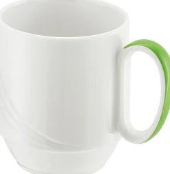 Tasse à déjeuner blanc porcelaine 28 cl Ø 7,9 cm Donna Senior - SCHONWALD