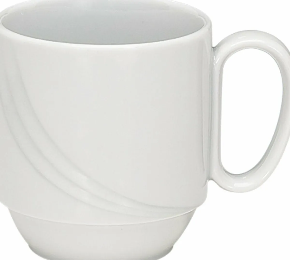 Tasse à déjeuner blanc porcelaine 30 cl Ø 8,5 cm Donna Senior - SCHONWALD Clearance